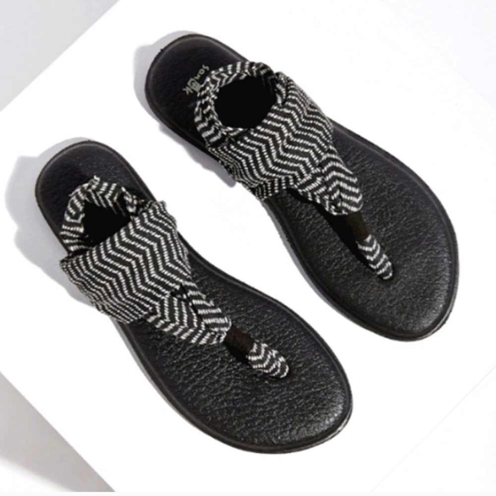 Sanuk yoga mat sling sandals 9